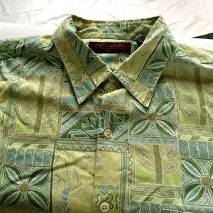 Tori Richard Honolulu Mens Button Up Shirt Sz XL